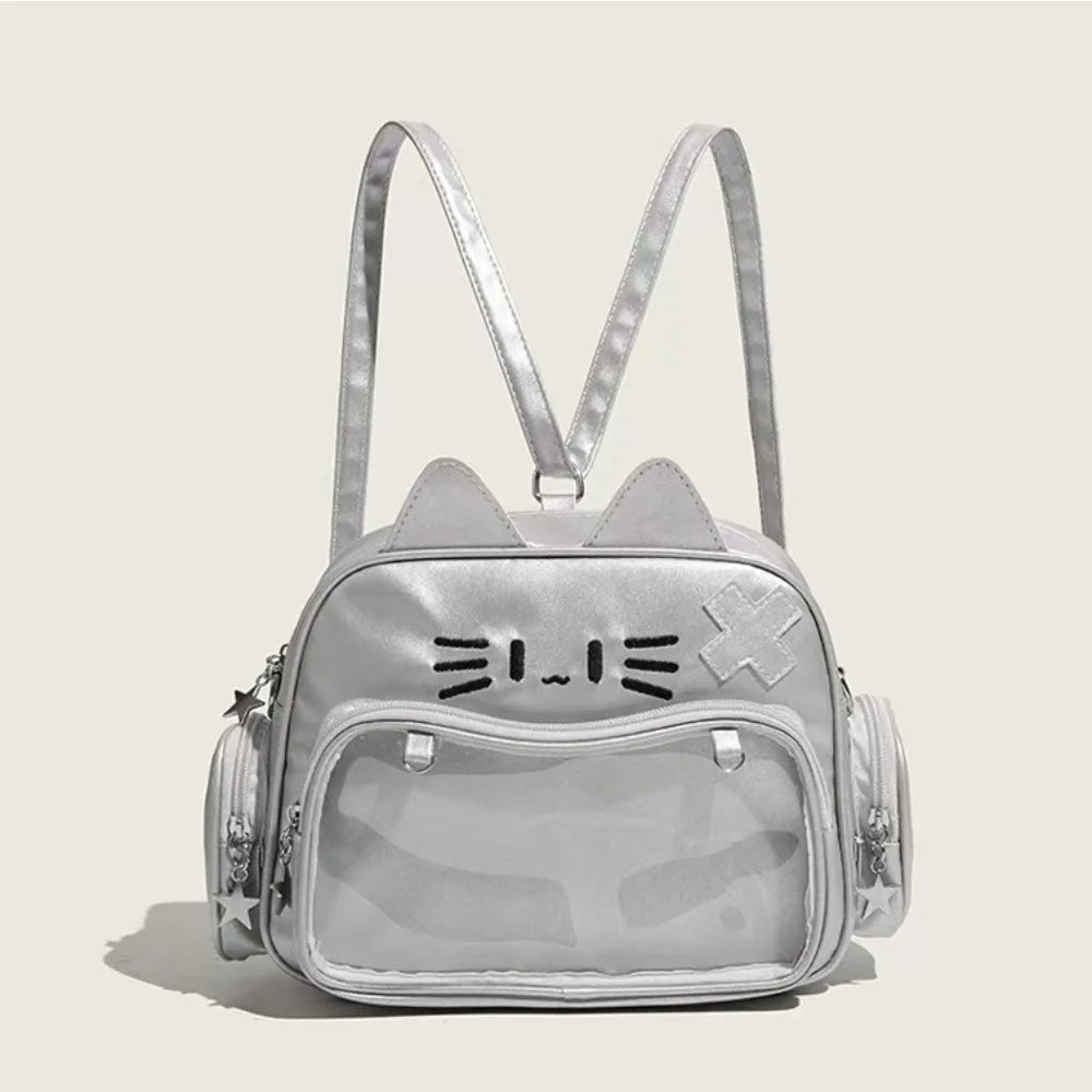 Kawaii Cat Transparent Ita Bag