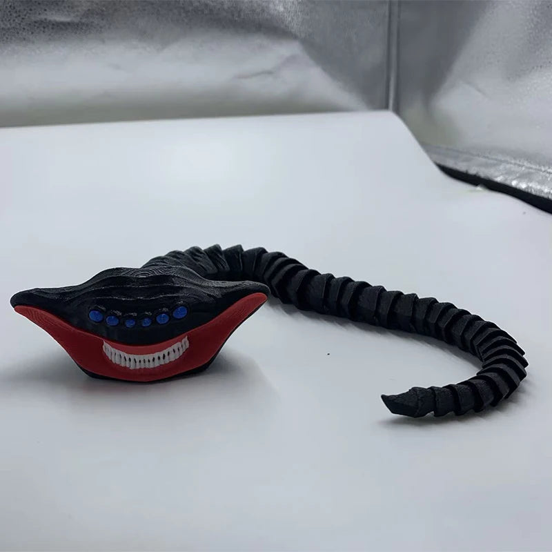 New Joint-movable Deep Sea Monster Figurines Strange Rare Marine Animals Home Room Desk Decor Ornament Model New Year Gift Craft