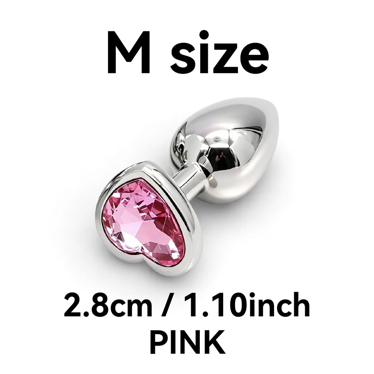 Jewelry-Base Metal Anal Plug Set – 5 Sizes