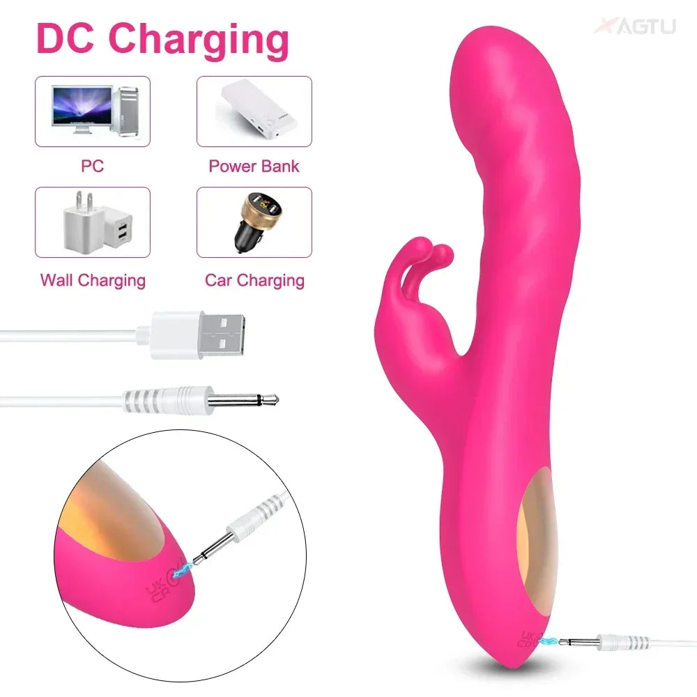 Rabbit Vibrator with Dual Stimulation