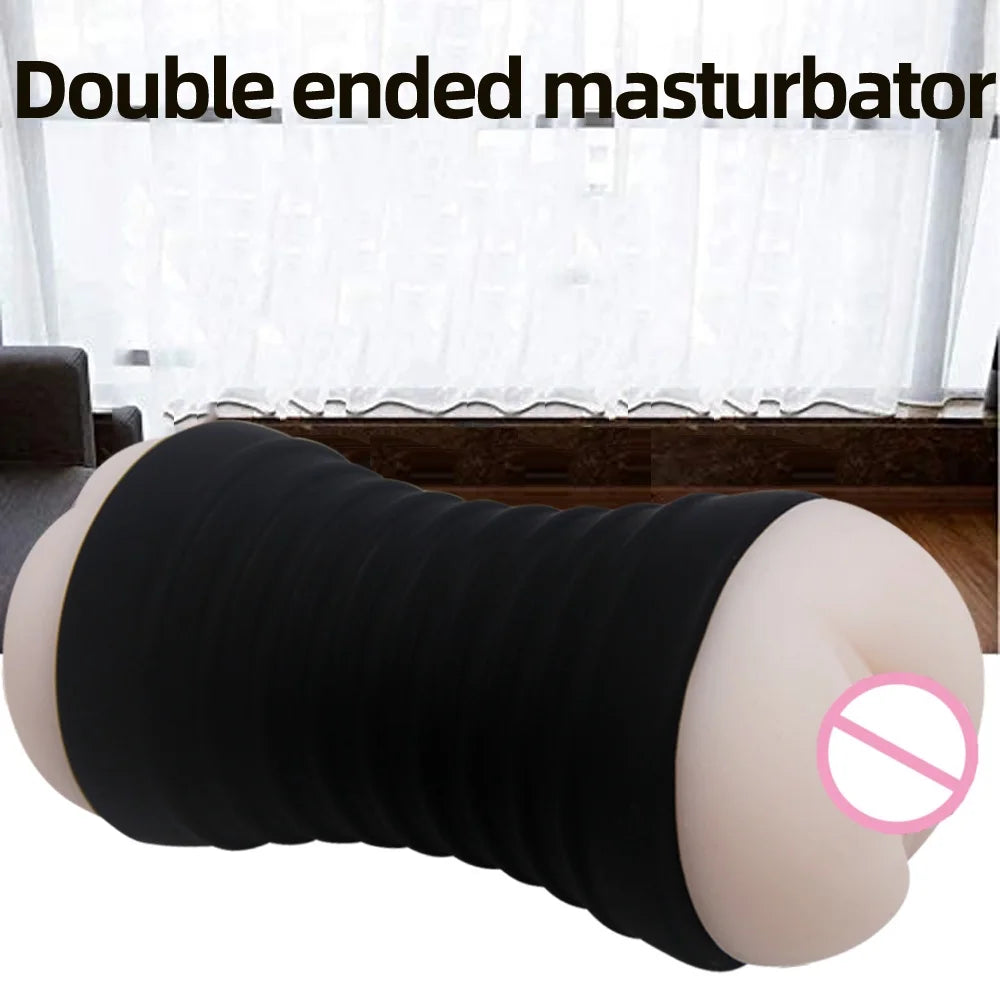 Dual-Sided Realistic Male Stroker