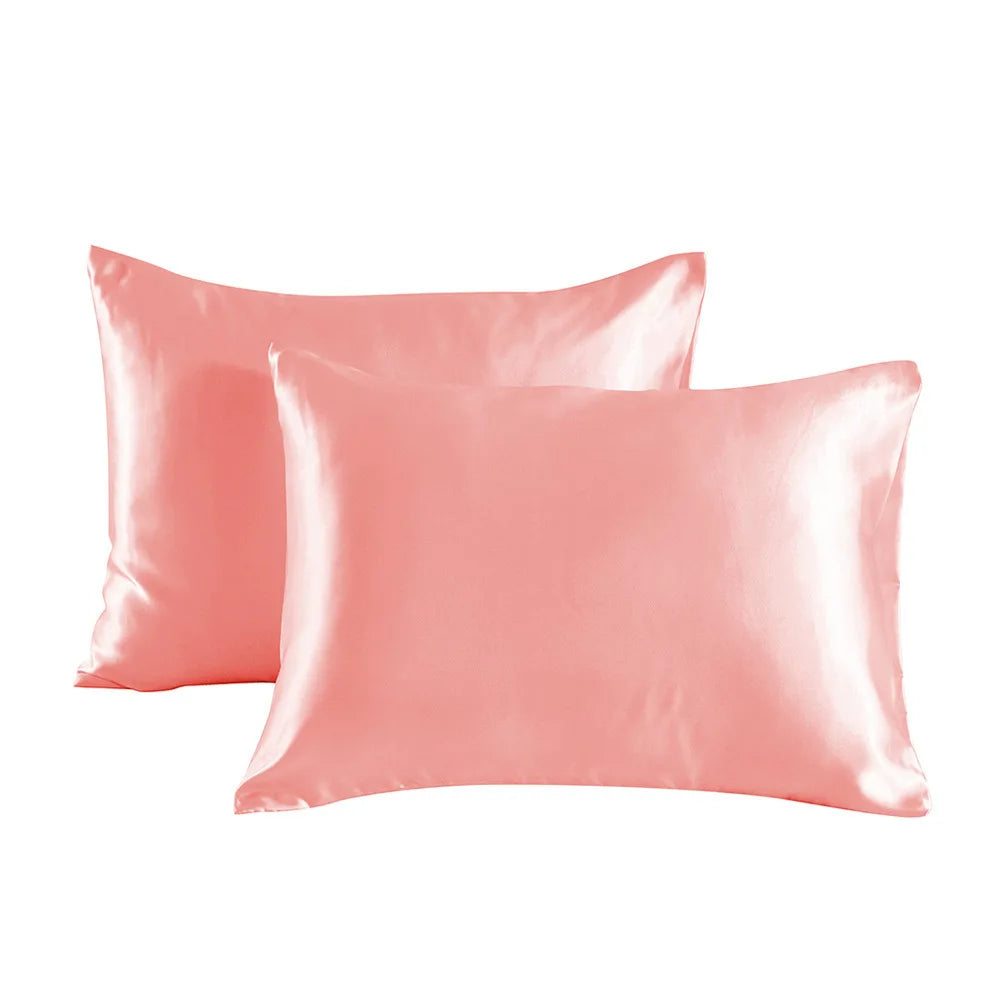 Bedsure King Satin Pillowcases – Set of 2