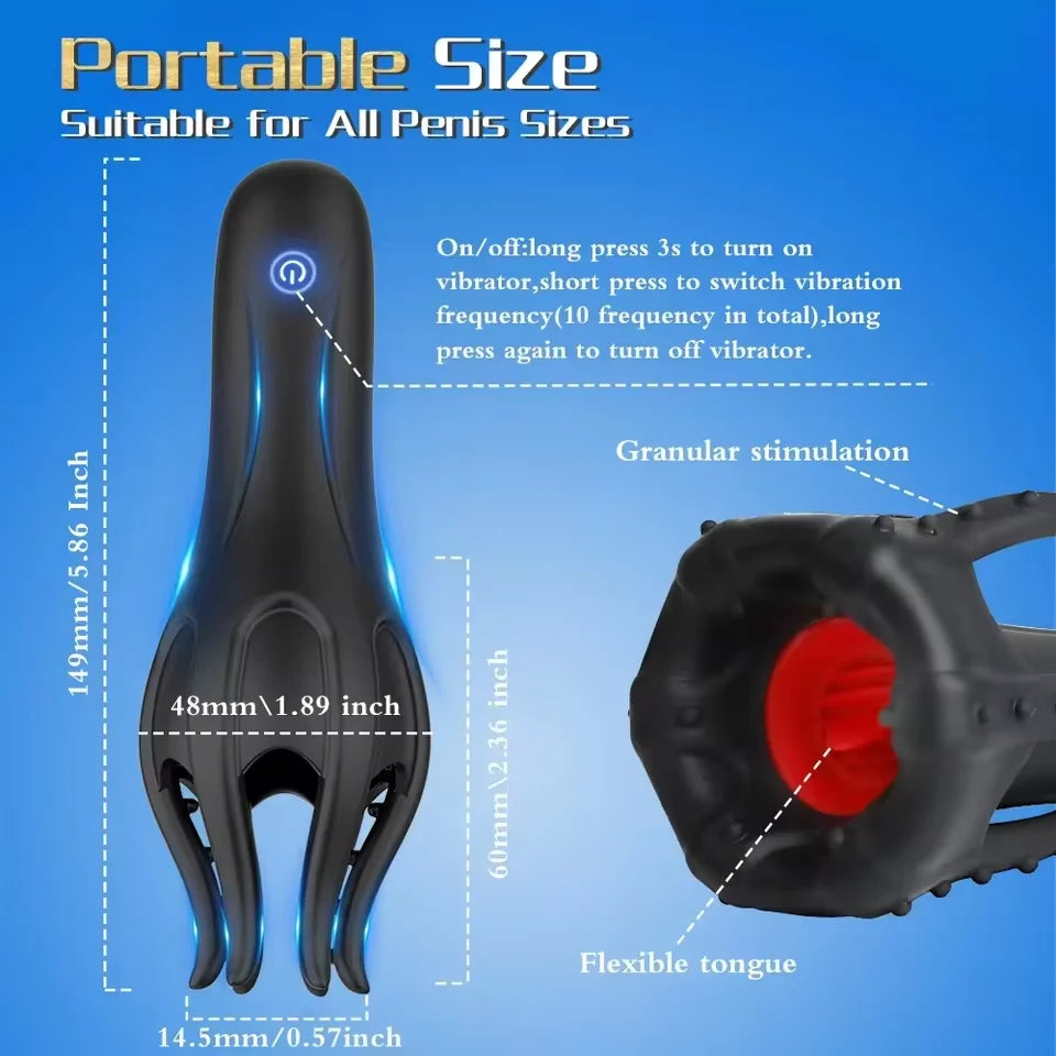 10-Mode Silicone Prostate Massager