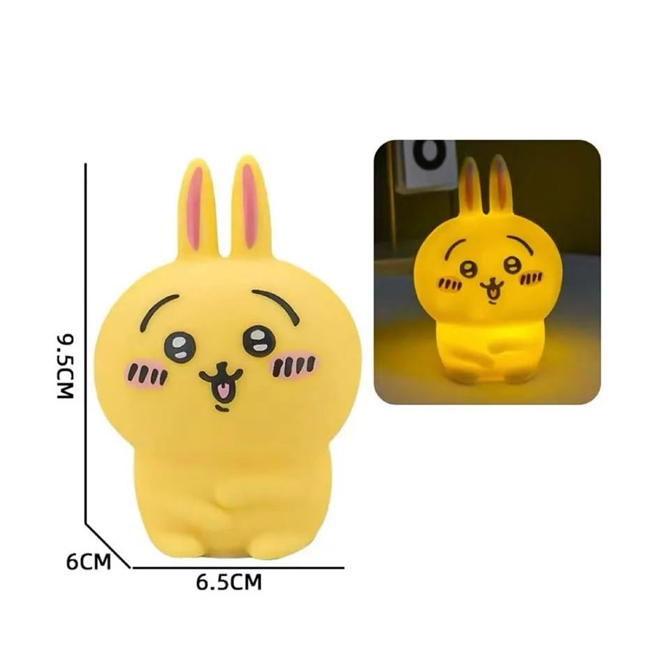 Chiikawa Hachiware & Usagi Light-Up Vinyl Doll