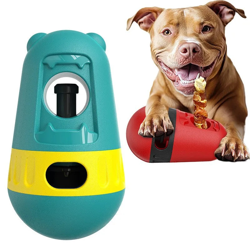 Interactive Slow-Feeder Treat Ball for Dogs & Cats