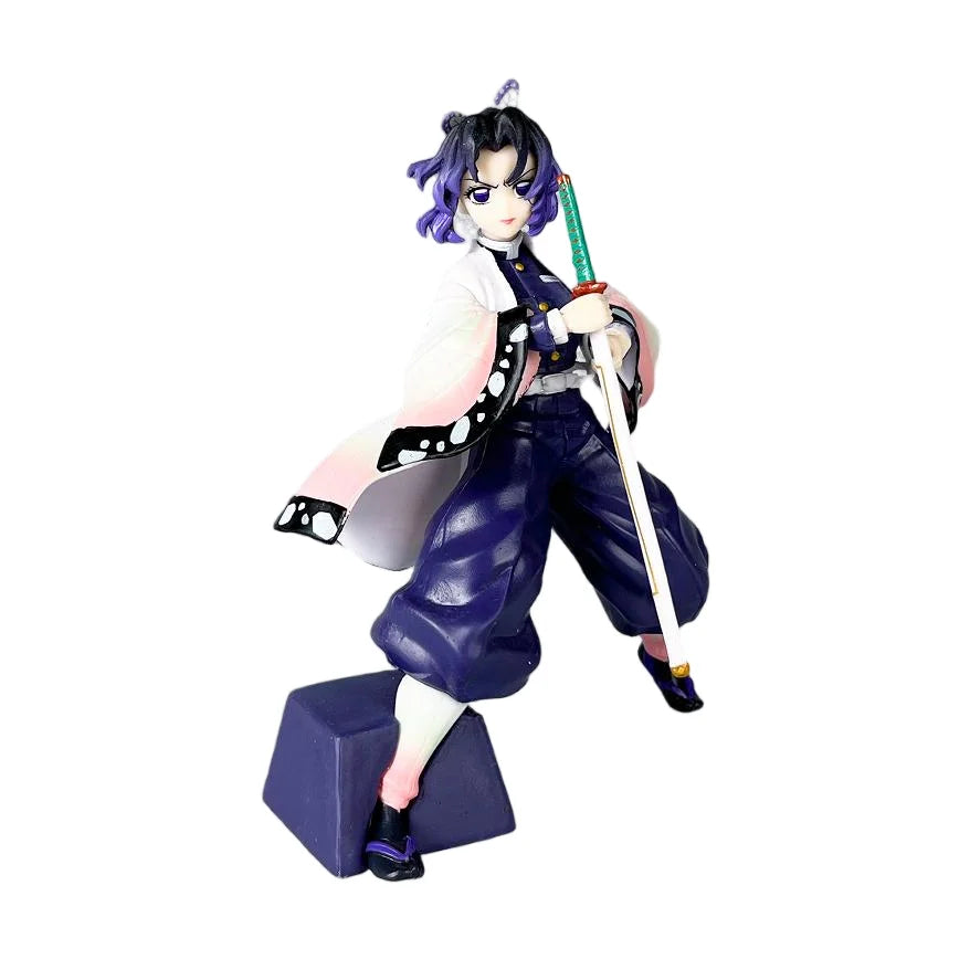 Demon Slayer Anime Character Kamado Tanjirou Iguro Obanai Nezuko Hinokami Kagura Figurine Toys Model Decor Gift
