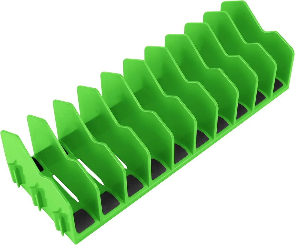 Space Saving Drawer Pliers Rack  Sturdy Tool Organizer Storage Holds Up to Ten Pliers for Toolbox