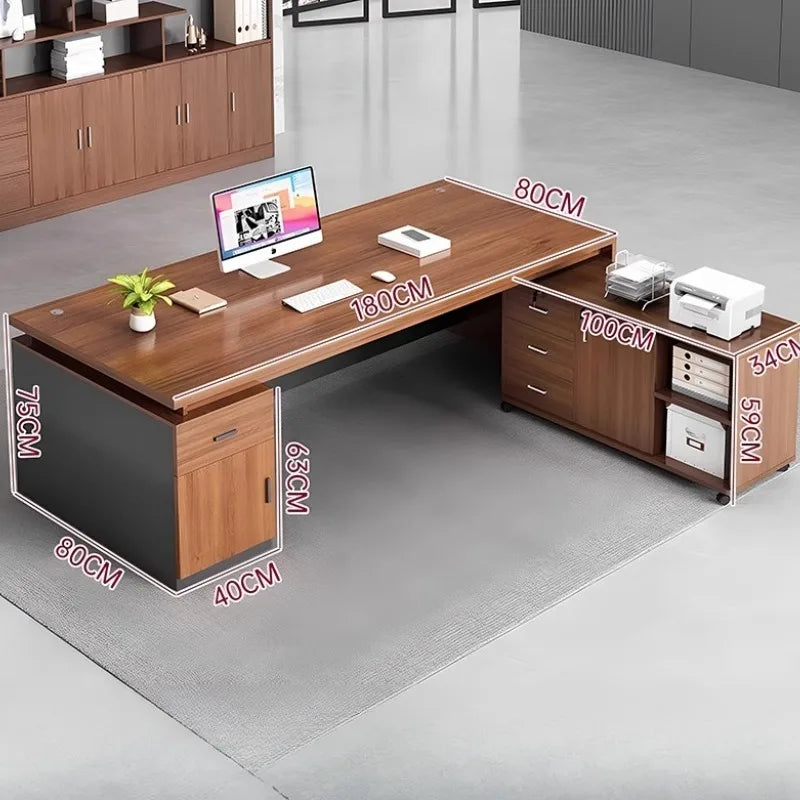 Modern Black Gaming & Computer Desk