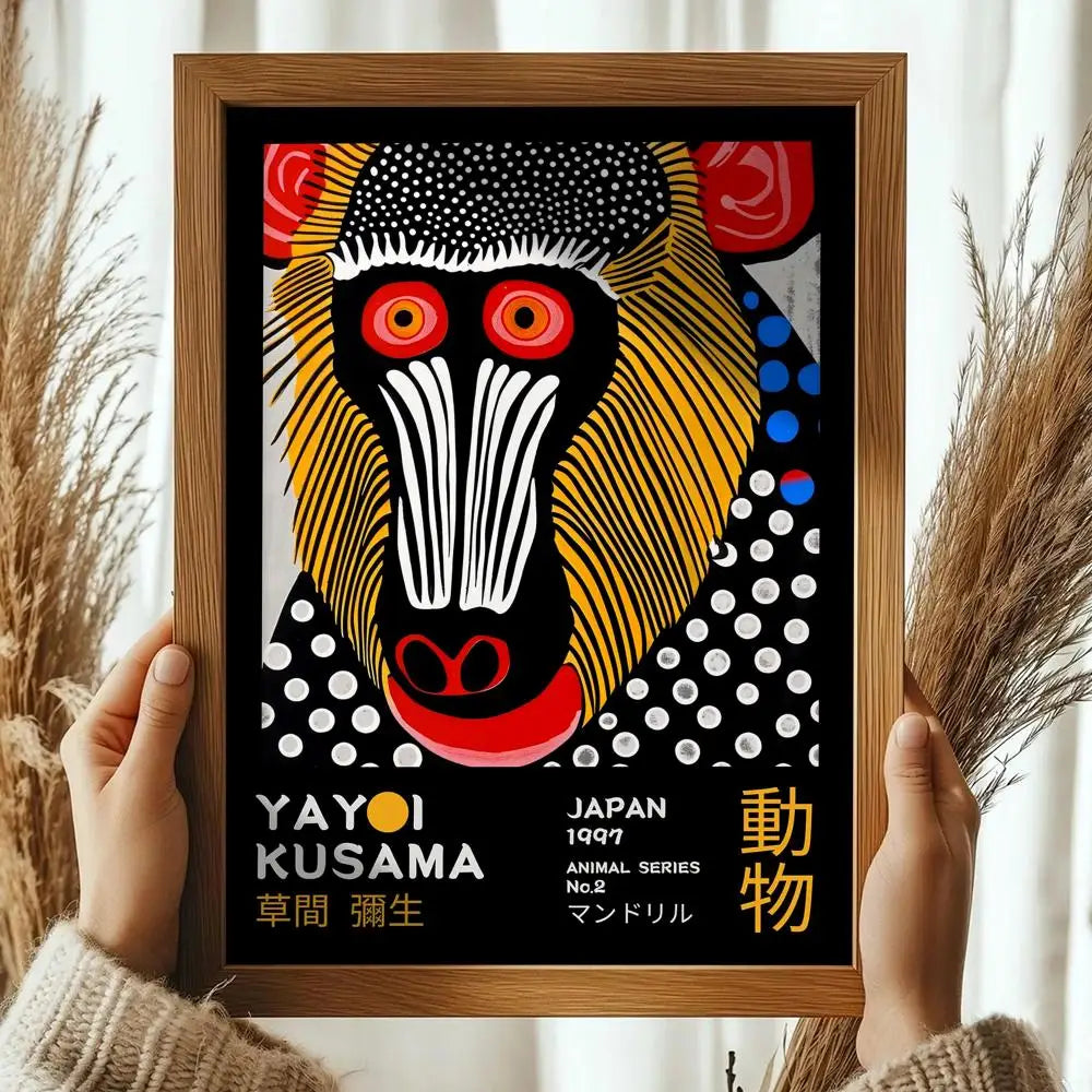 Yayoi Kusama Decorative Wall Art Poster