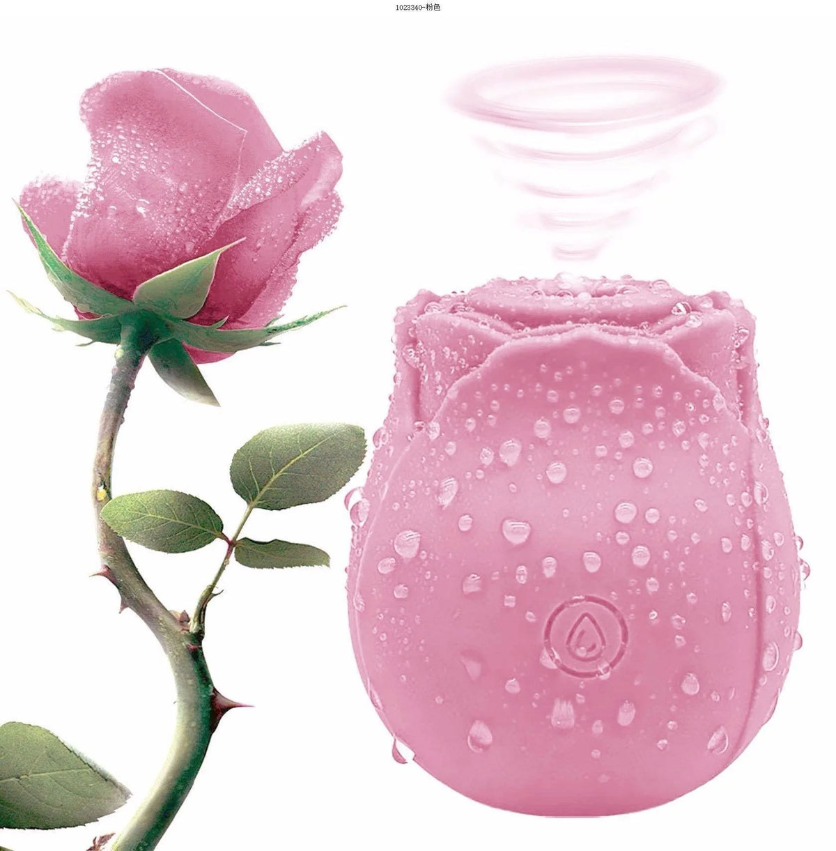 Rose Suction Vibrator & G-Spot Stimulator