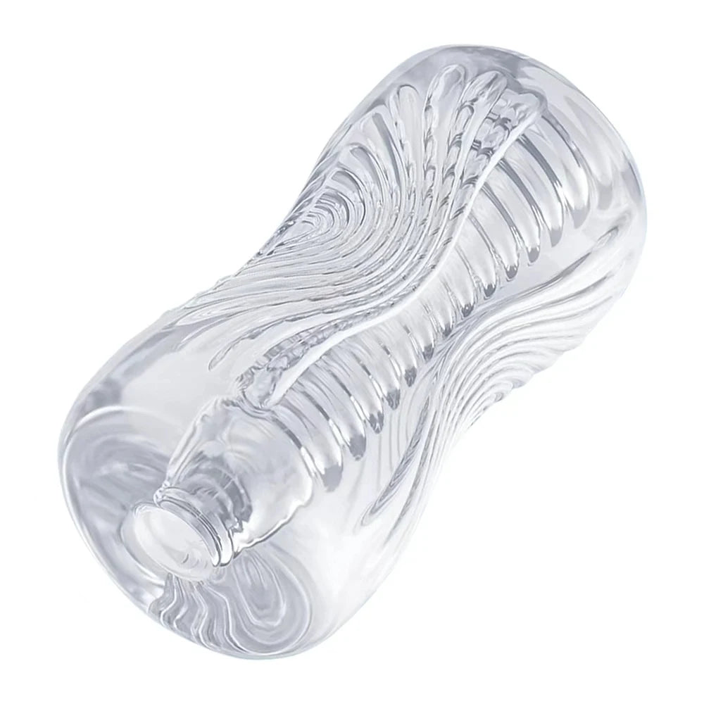 3D Spiral Texture Male Stroker Sleeve