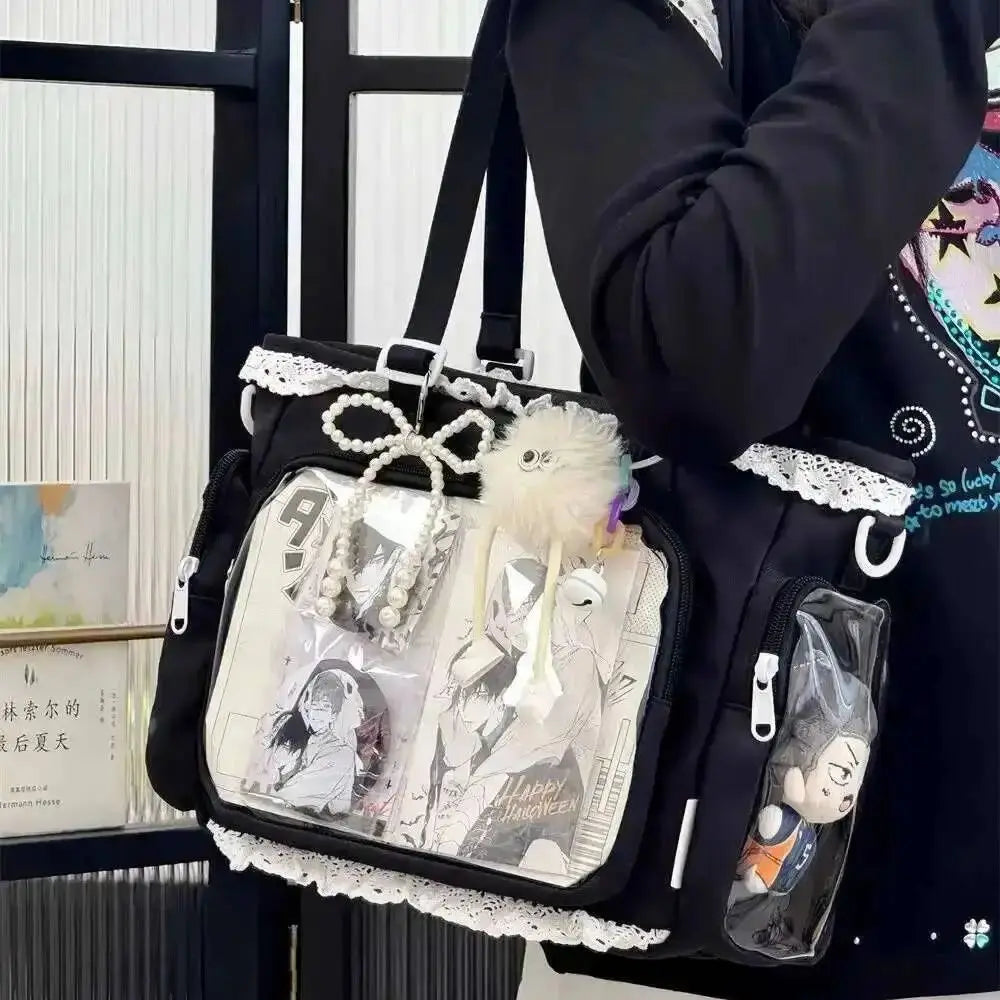 Japanese Lolita Transparent Ita Tote Bag