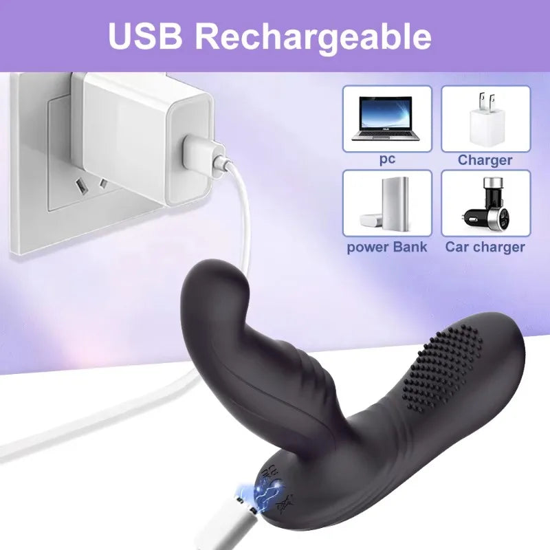App-Control 7-Mode Thrusting Prostate Massager