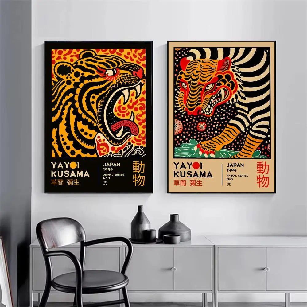 Yayoi Kusama Minimalist Wall Art Print