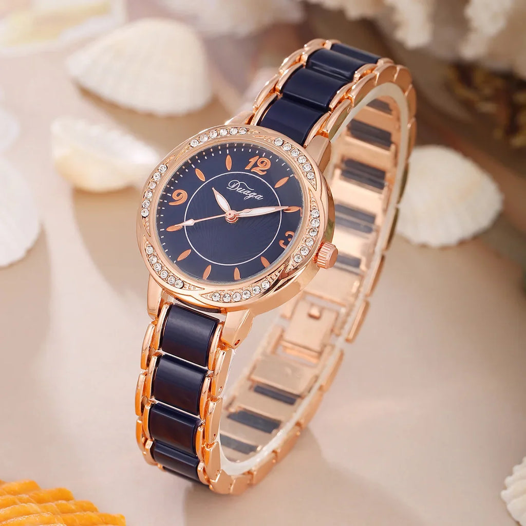 Women's Waterproof Bracelet Quartz Watch
