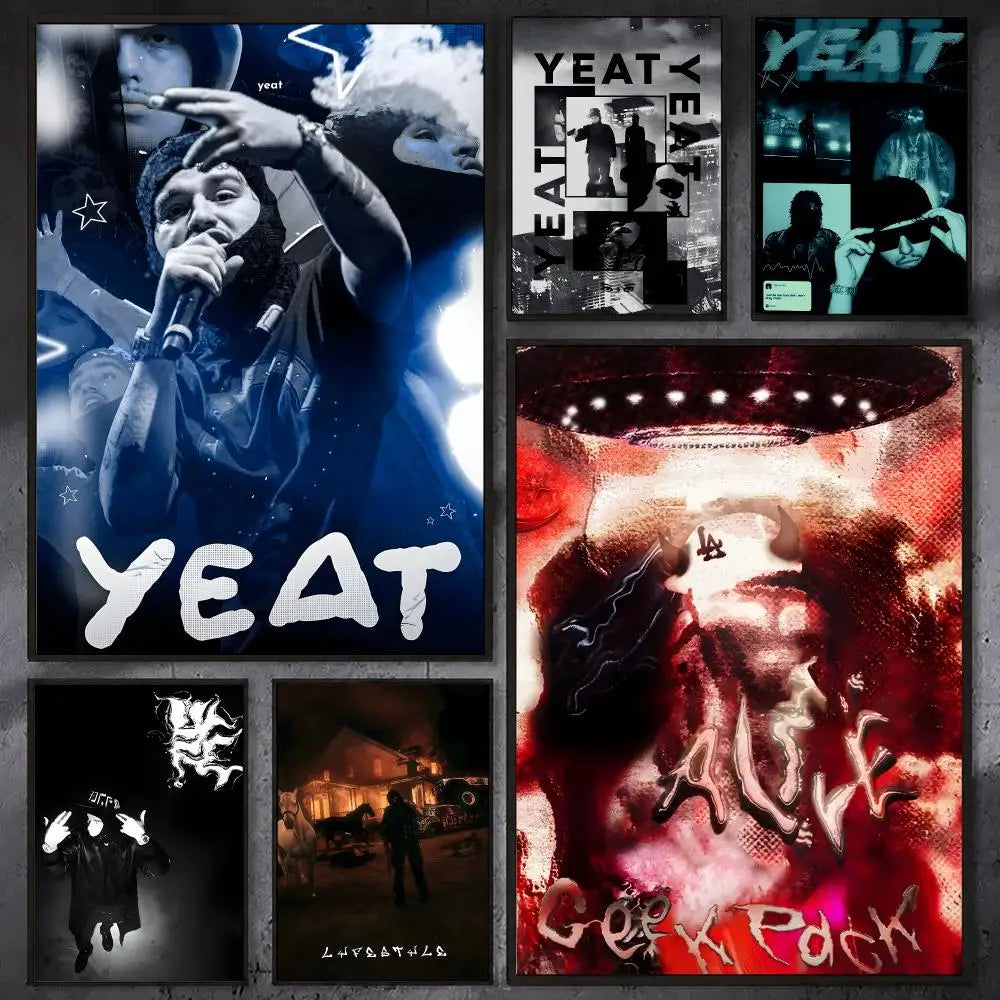 Yeat Hip-Hop Wall Art Poster