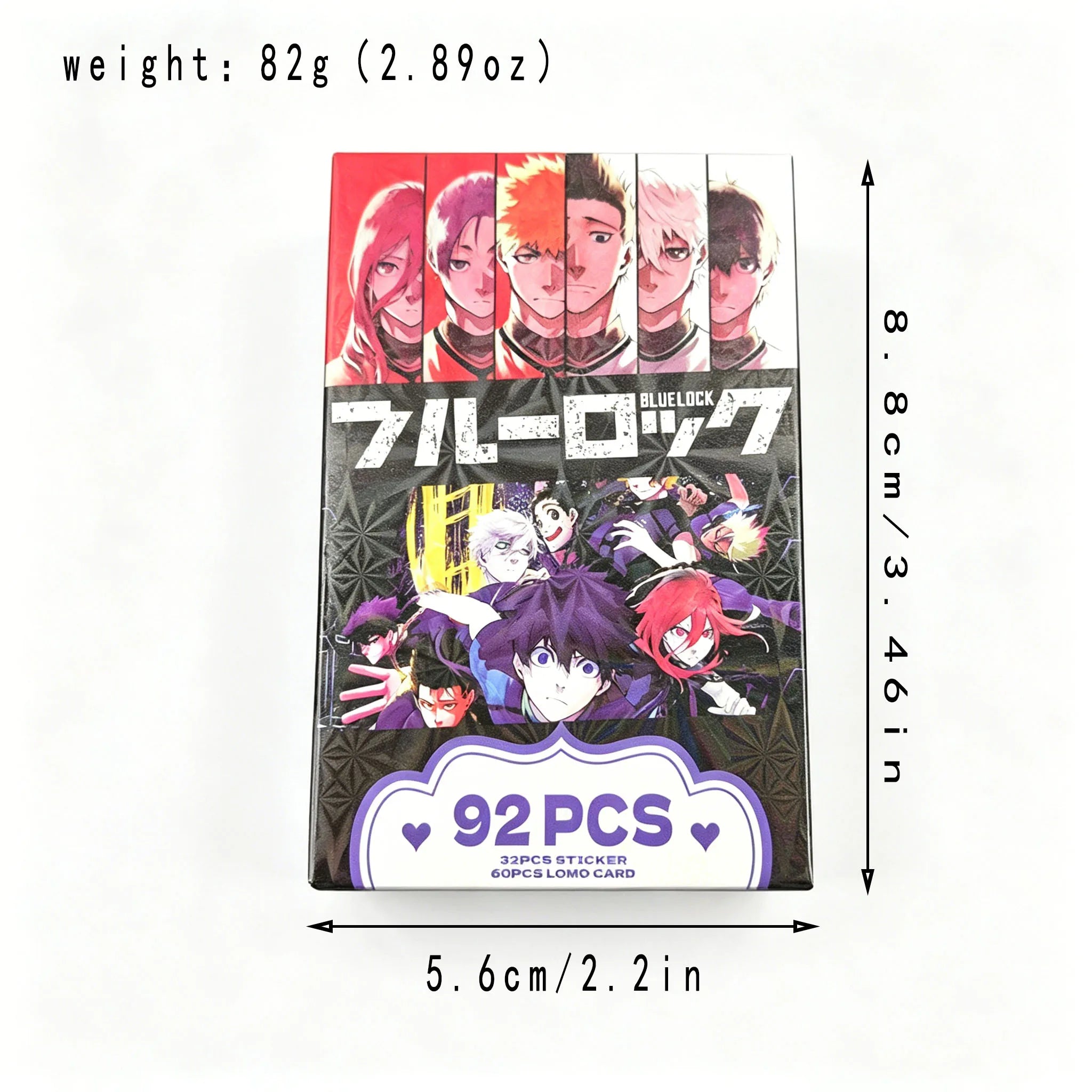 92Pcs Lomo Cards Anime Isagi Yoichi Bachira Meguru Character Photocard Set Collectible Cards for Fans Notebook Decor Gift
