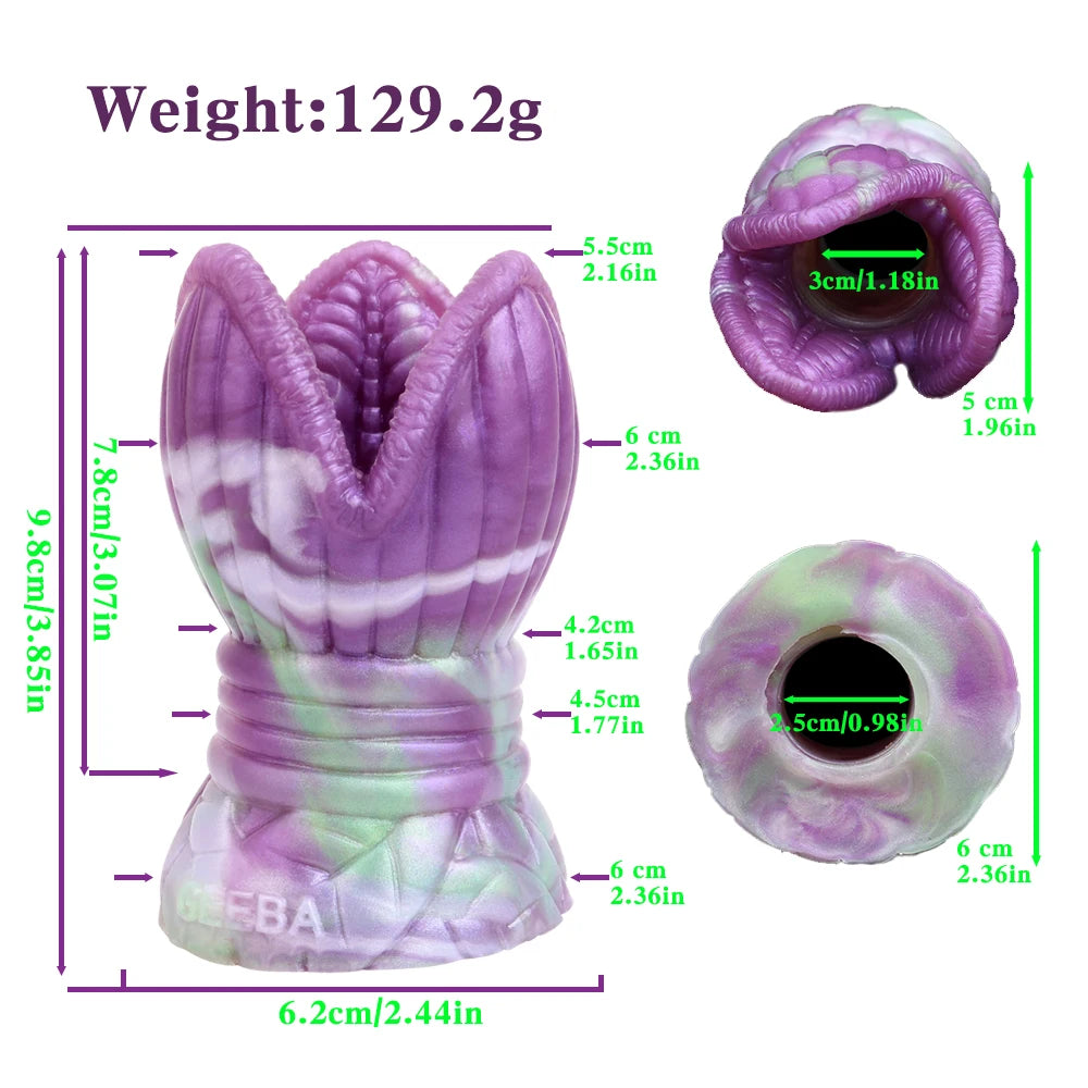 GEEBA Silicone Male Stroker Cup