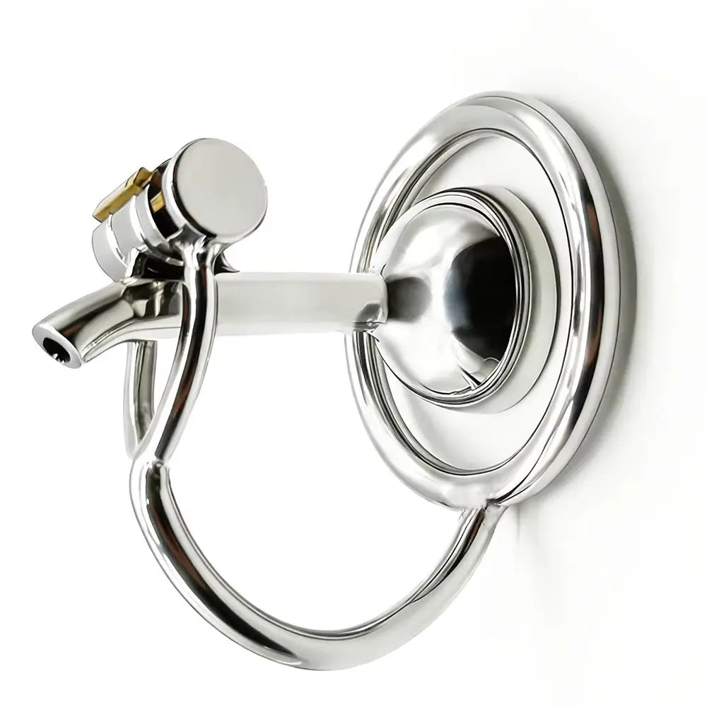 Reverse-Style Stainless Steel Chastity Cage