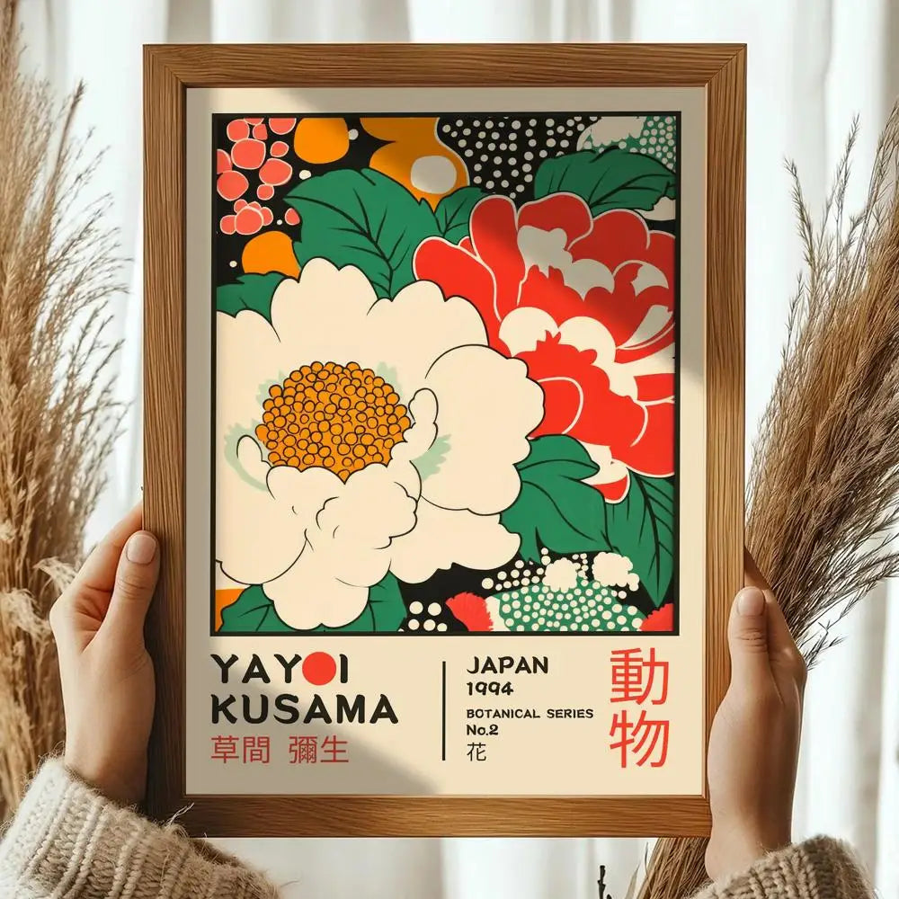 Yayoi Kusama Decorative Wall Art Poster