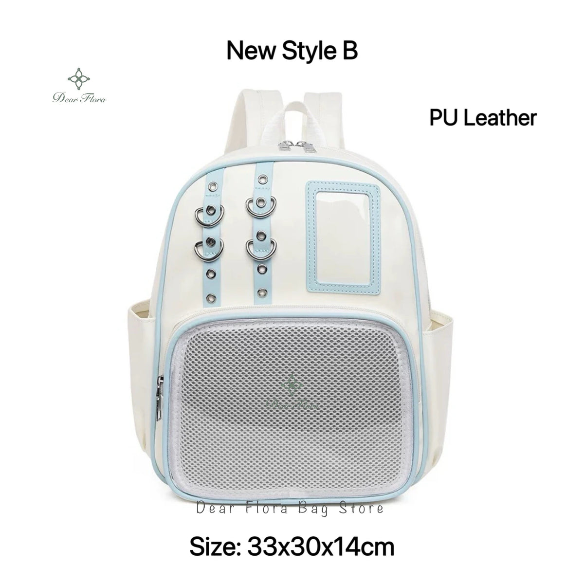 Kawaii Mini Transparent Ita Backpack