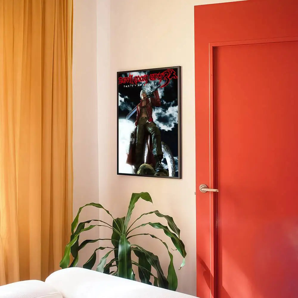 Devil May Cry Vintage Game Art Poster