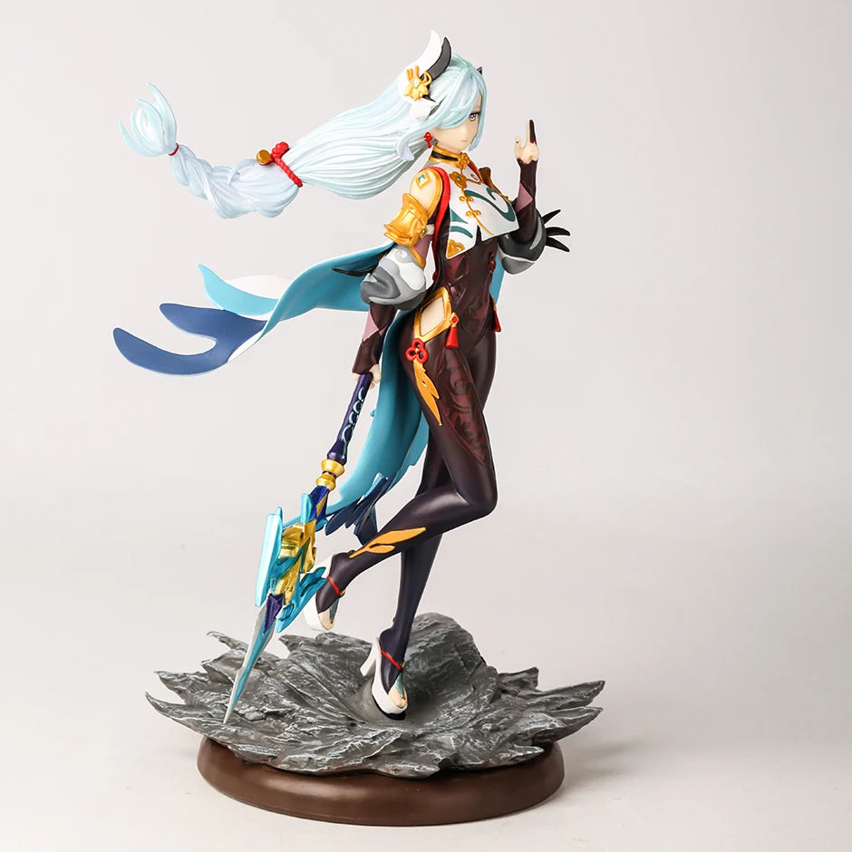 Hot Game Genshin Impact Shenhe Anime Figure Excellent Model Toy Gift Collectibles Statue Decorations