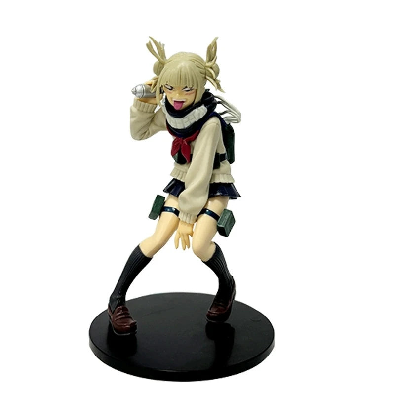 MHA Toga Himiko Anime Figurine - PVC Standing Action Model Doll for Boys And Girls Perfect Anime Collectible Gift for Fans