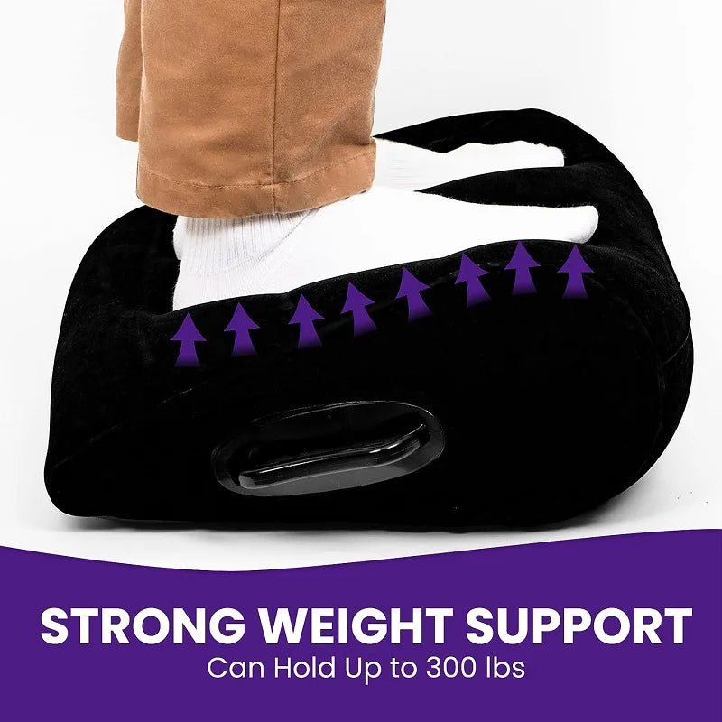 Foldable Inflatable Couple Positioning Wedge Pillow