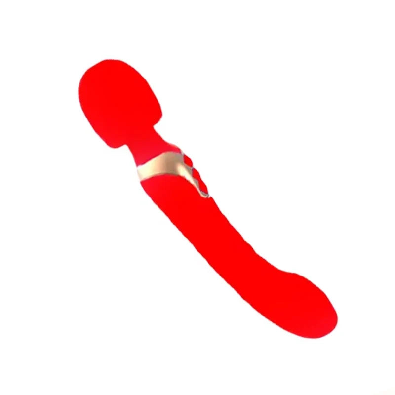 Silicone Rechargeable 10-Mode Wand Vibrator