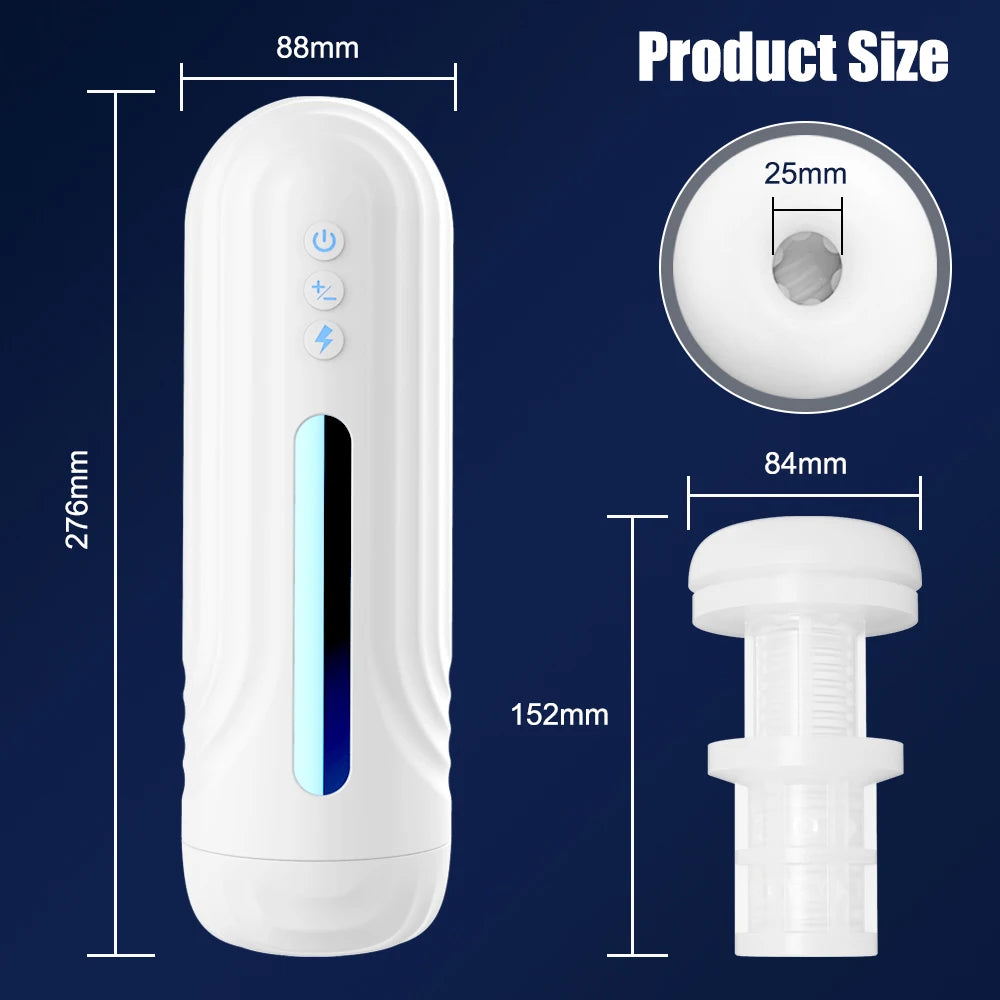 Automatic Thrusting & Rotating Male Stroker