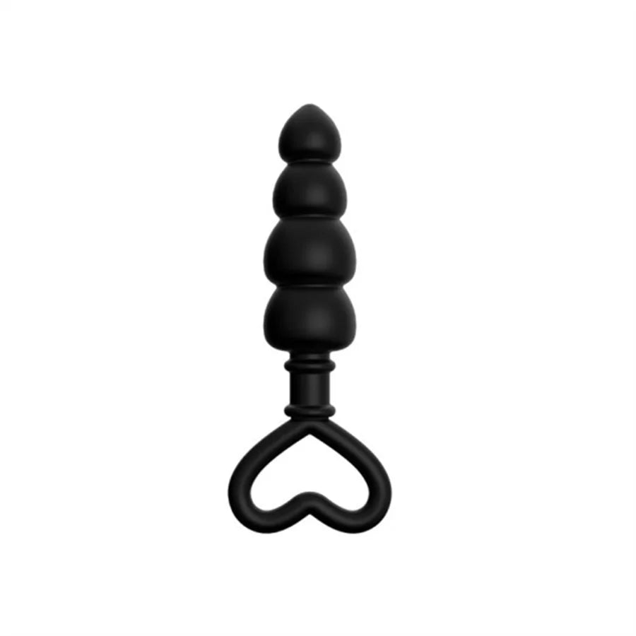 Silicone Beginner Anal Bead & Plug Trainer