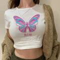 Femboy Graphic Y2K Crop T-Shirt