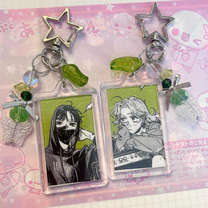 handmade tgswiiwagaa Matching Keychains Aesthetic Phone Charms Y2K