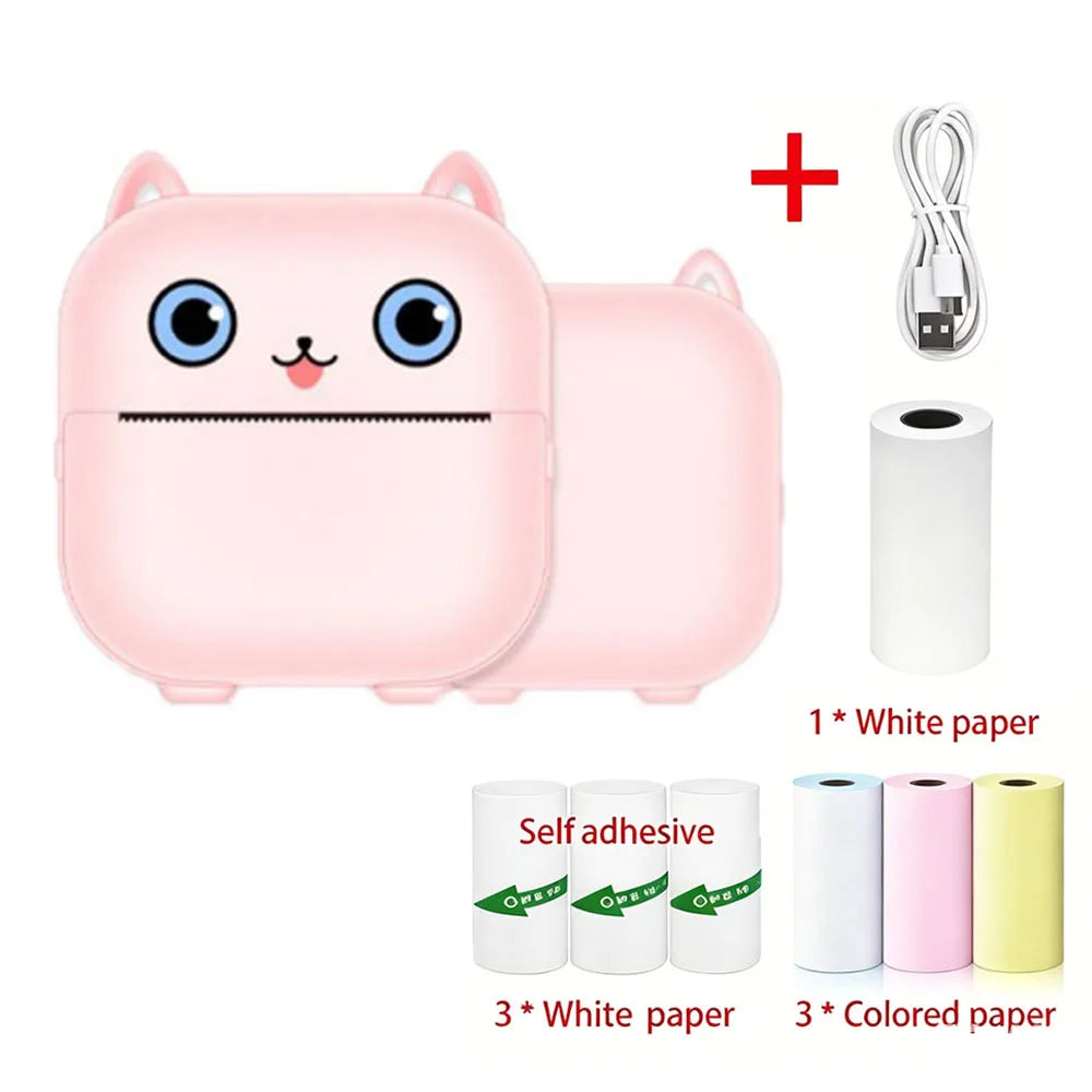 Mini Bluetooth Pocket Thermal Photo & Label Printer