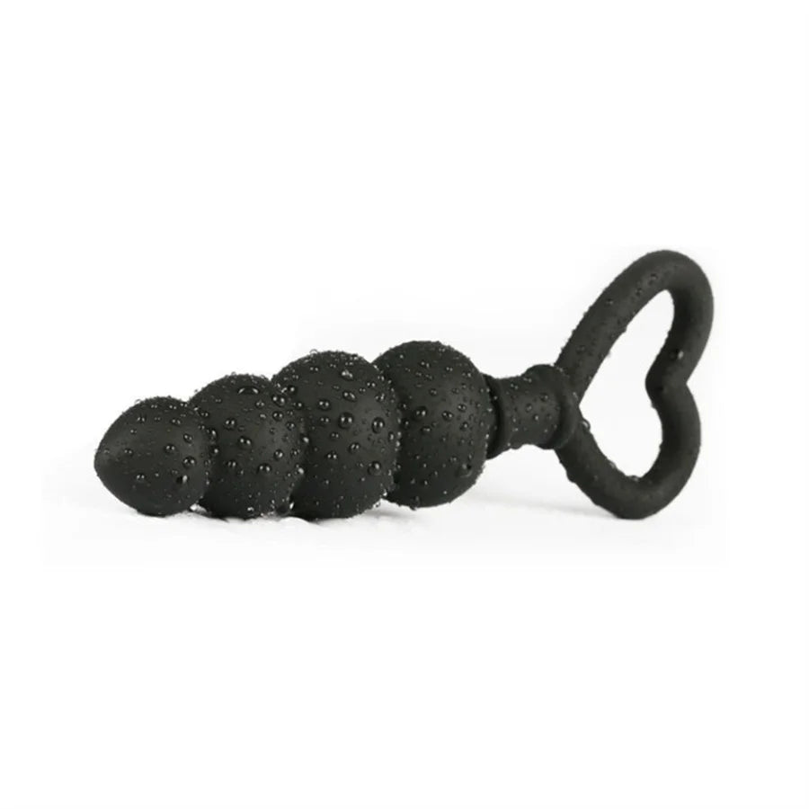 Silicone Beginner Anal Bead & Plug Trainer
