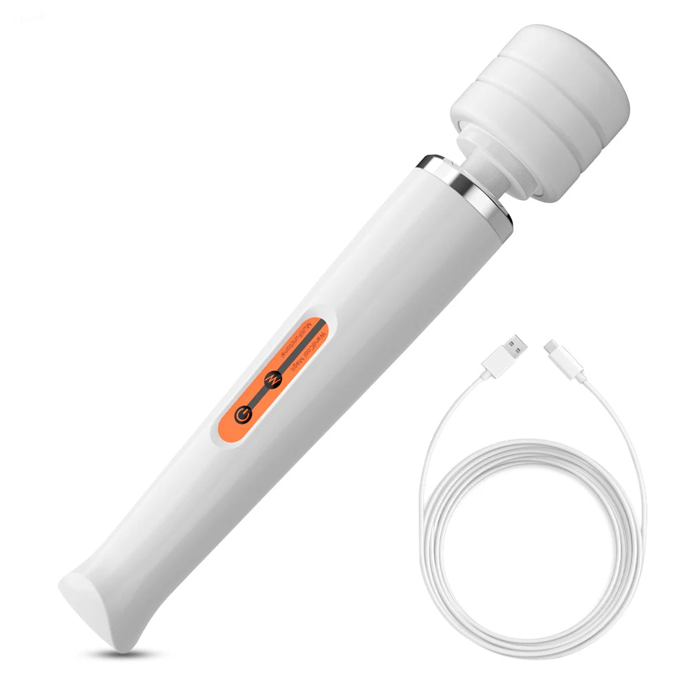 USB-Rechargeable Large Magic Wand Vibrator