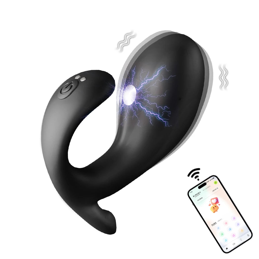 Wireless Remote Vibrating Anal Plug – 12 Modes/7 Electric Levels