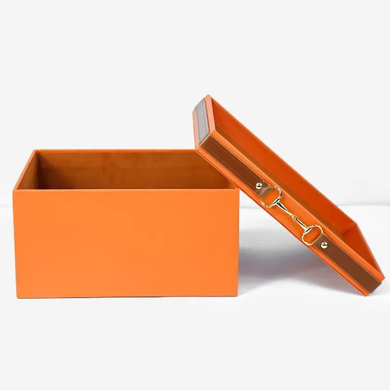 Lidded Wardrobe Storage Organizer Box