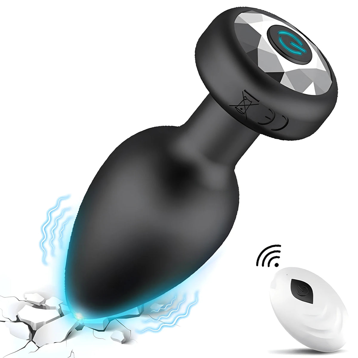 Wireless Remote Vibrating Anal Plug