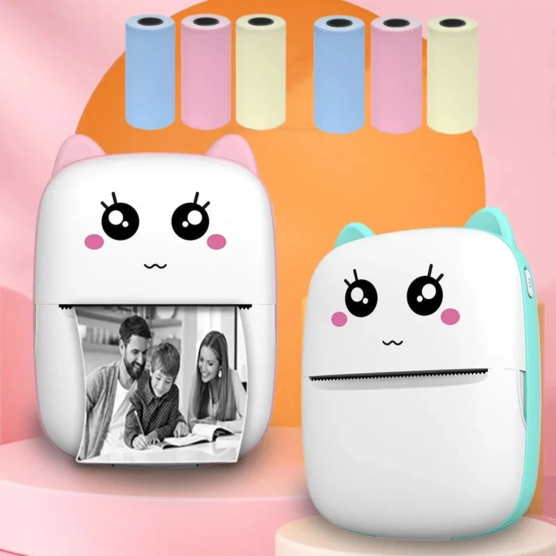 Mini Bluetooth Photo & Label Thermal Printer