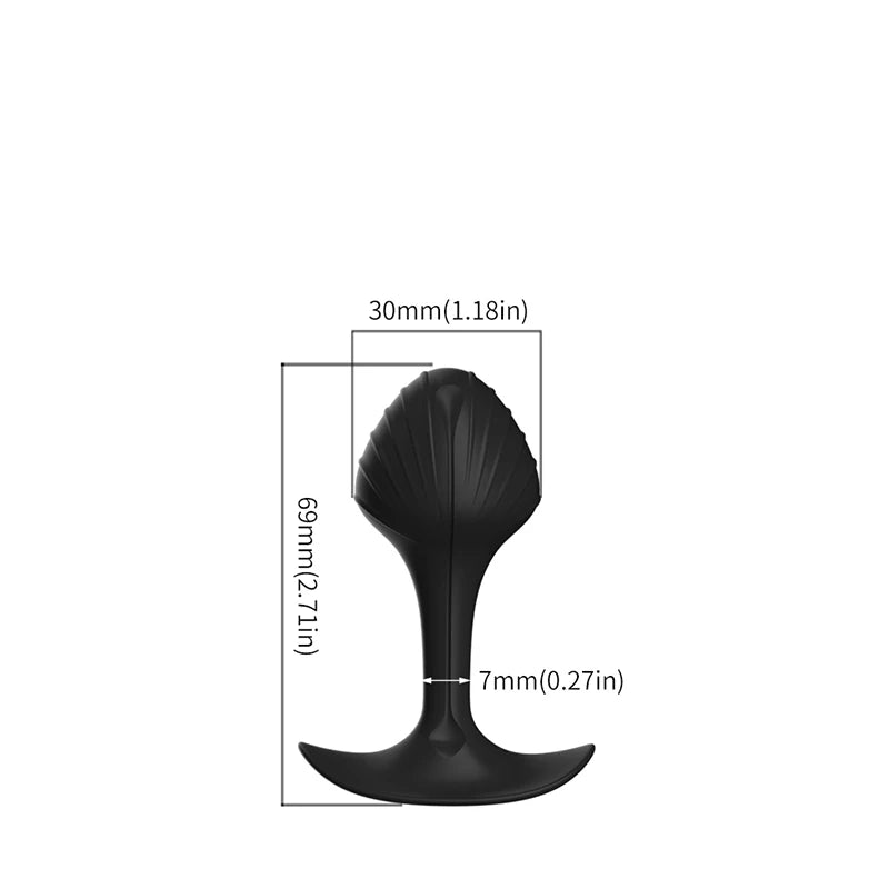 Wearable Silicone Anal Bead & Plug