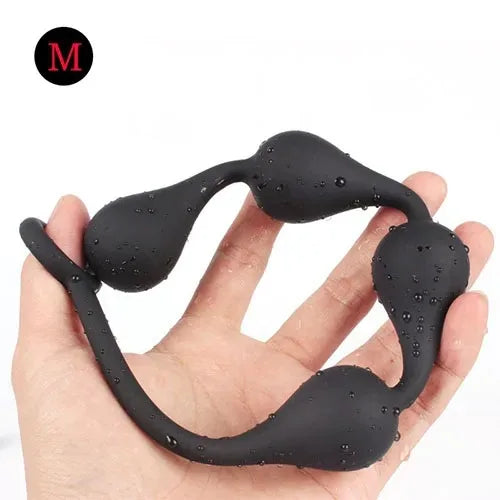 Large Silicone Anal Bead & Plug