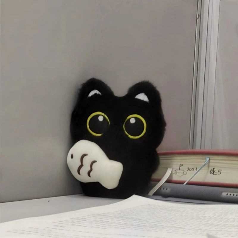 Black Cat Plush Keychain & Bag Charm