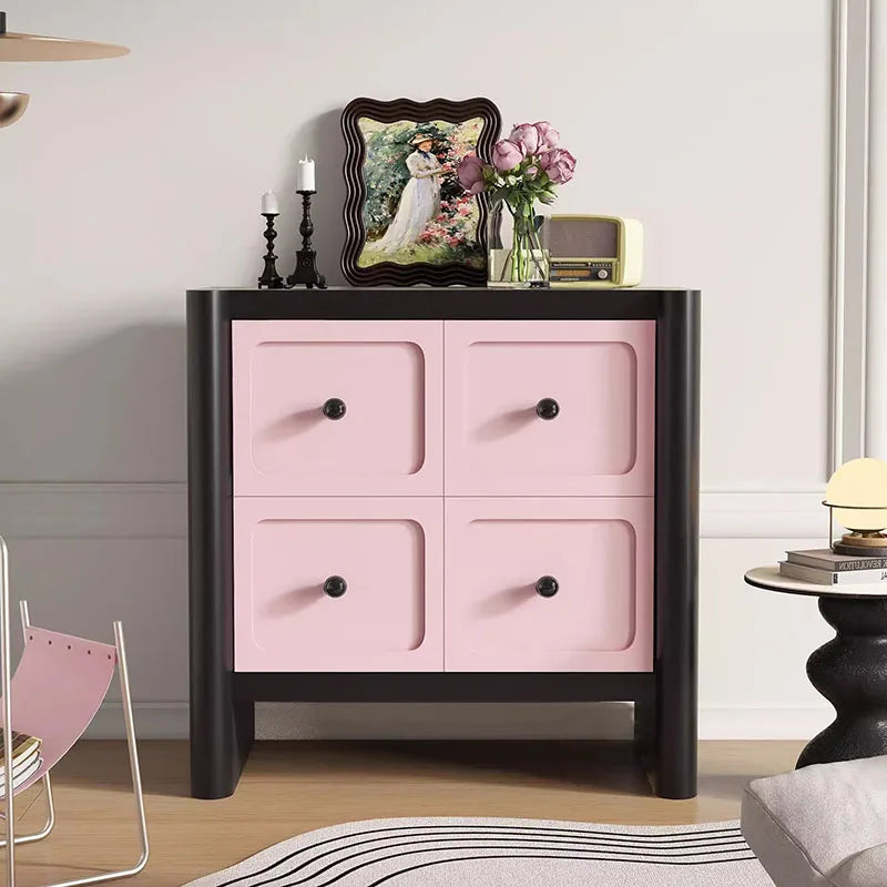 Kawaii Minimalist Living Room Cabinet