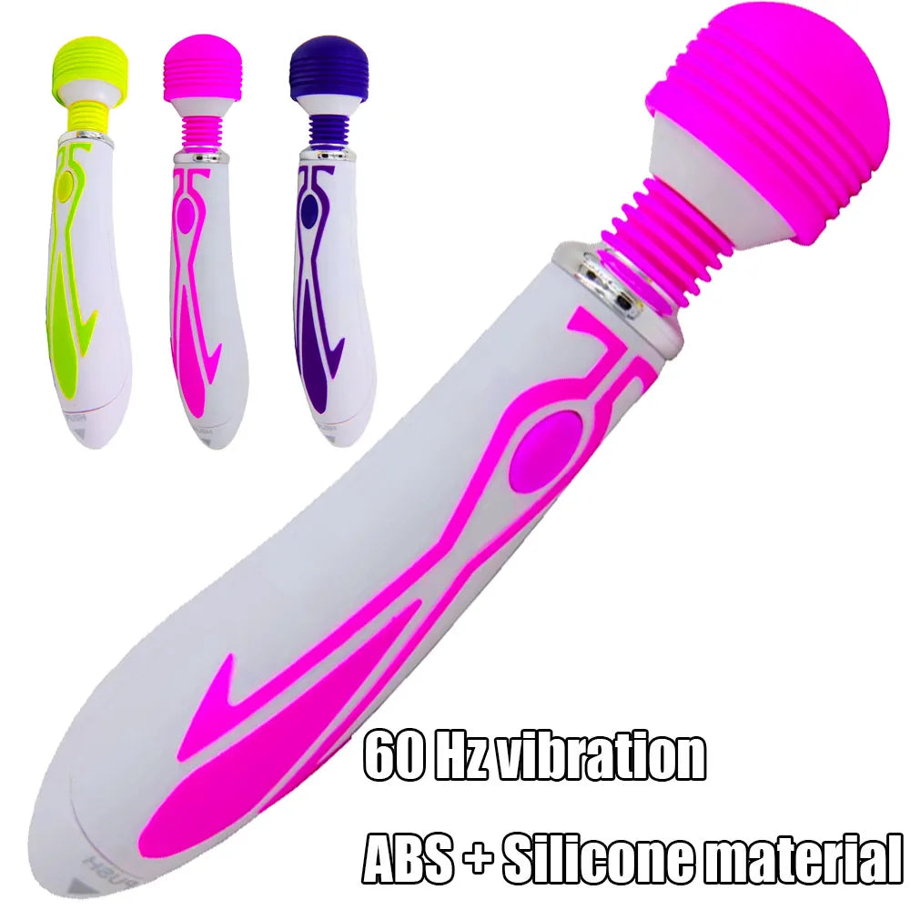 60 Hz USB-Rechargeable Wand Massager