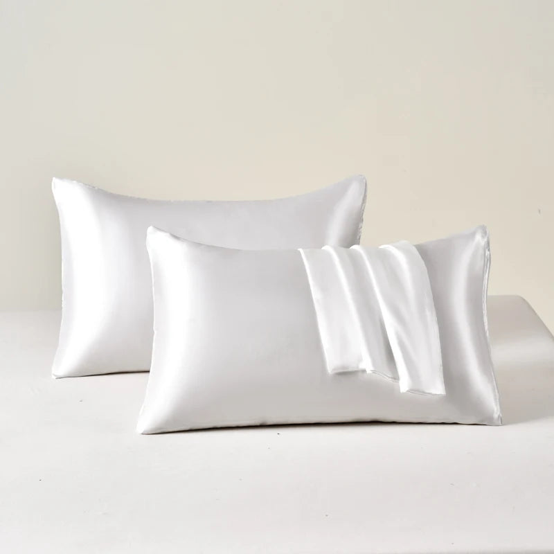 2-Piece Smooth Satin Pillowcase Set