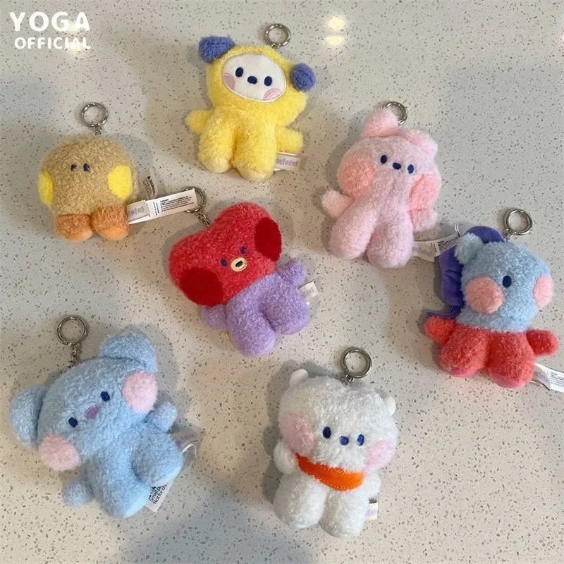 Minini Baby Series Plush Bag Charm Keychain