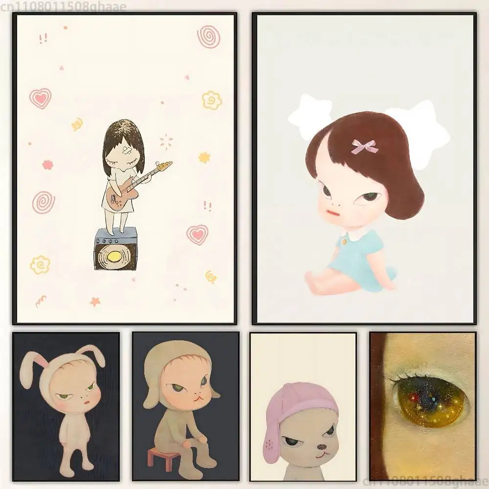 Yoshitomo Nara Waterproof Art Poster
