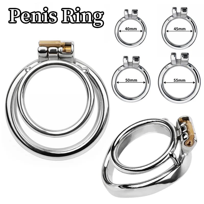 Locking Steel Chastity Cage
